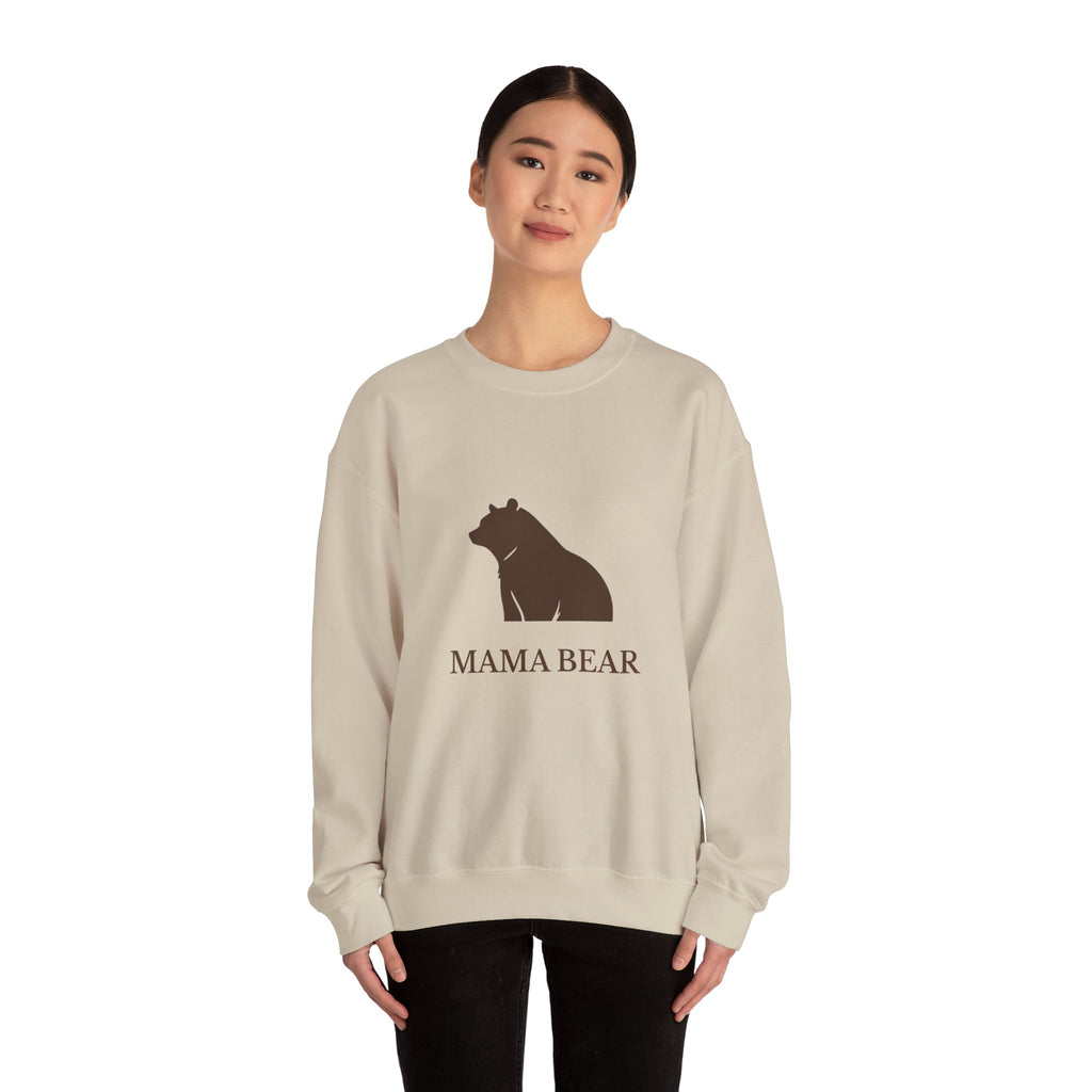 Mama Bear Unisex Crewneck Sweatshirt - Cozy Gift for Moms