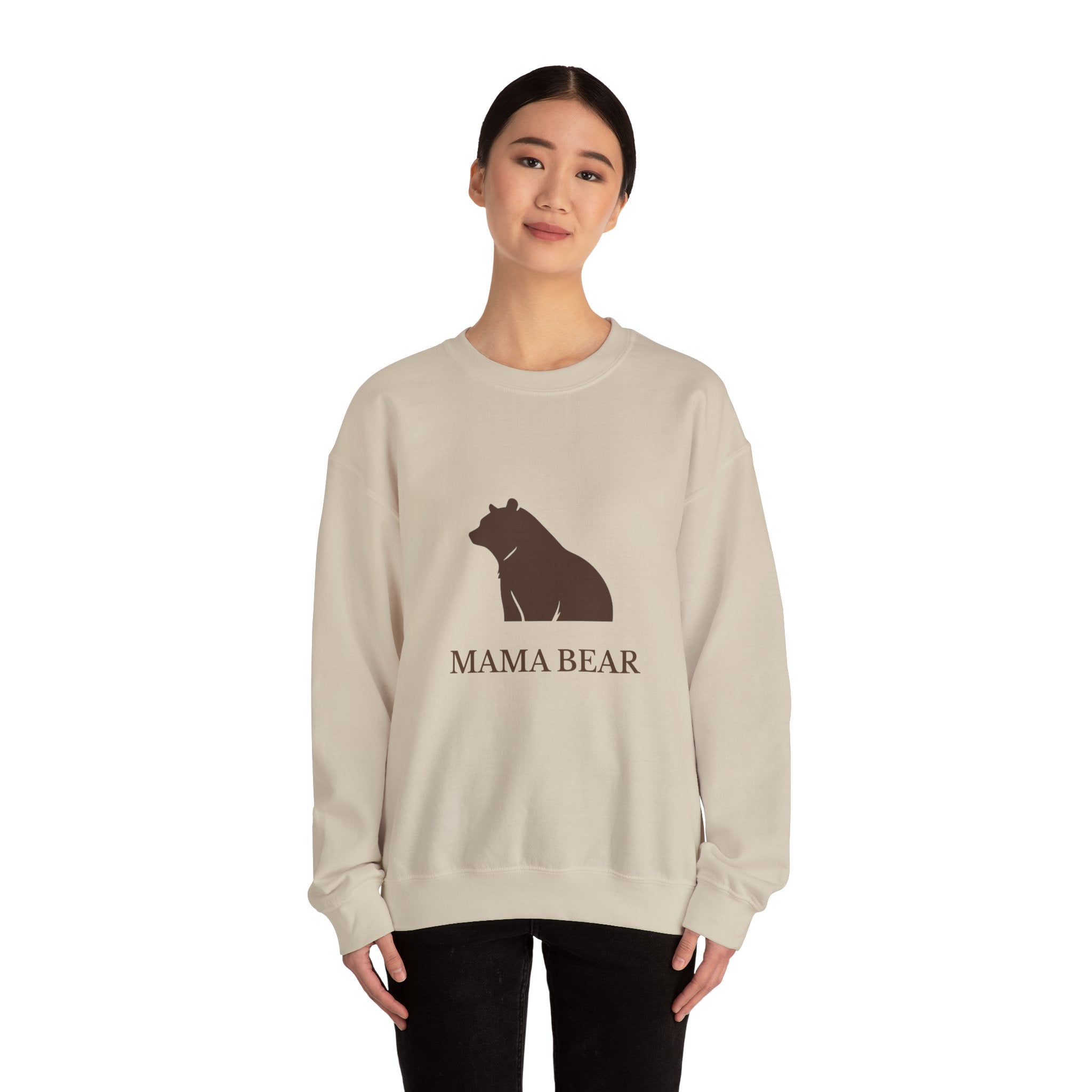 Mama Bear Unisex Crewneck Sweatshirt - Cozy Gift for Moms