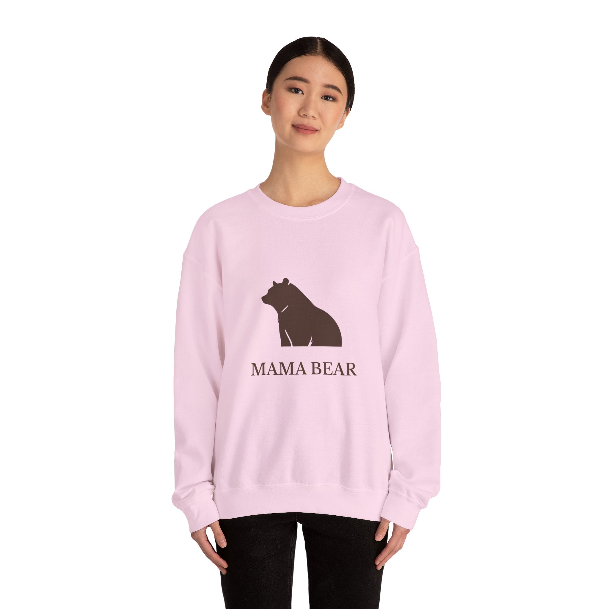 Mama Bear Unisex Crewneck Sweatshirt - Cozy Gift for Moms