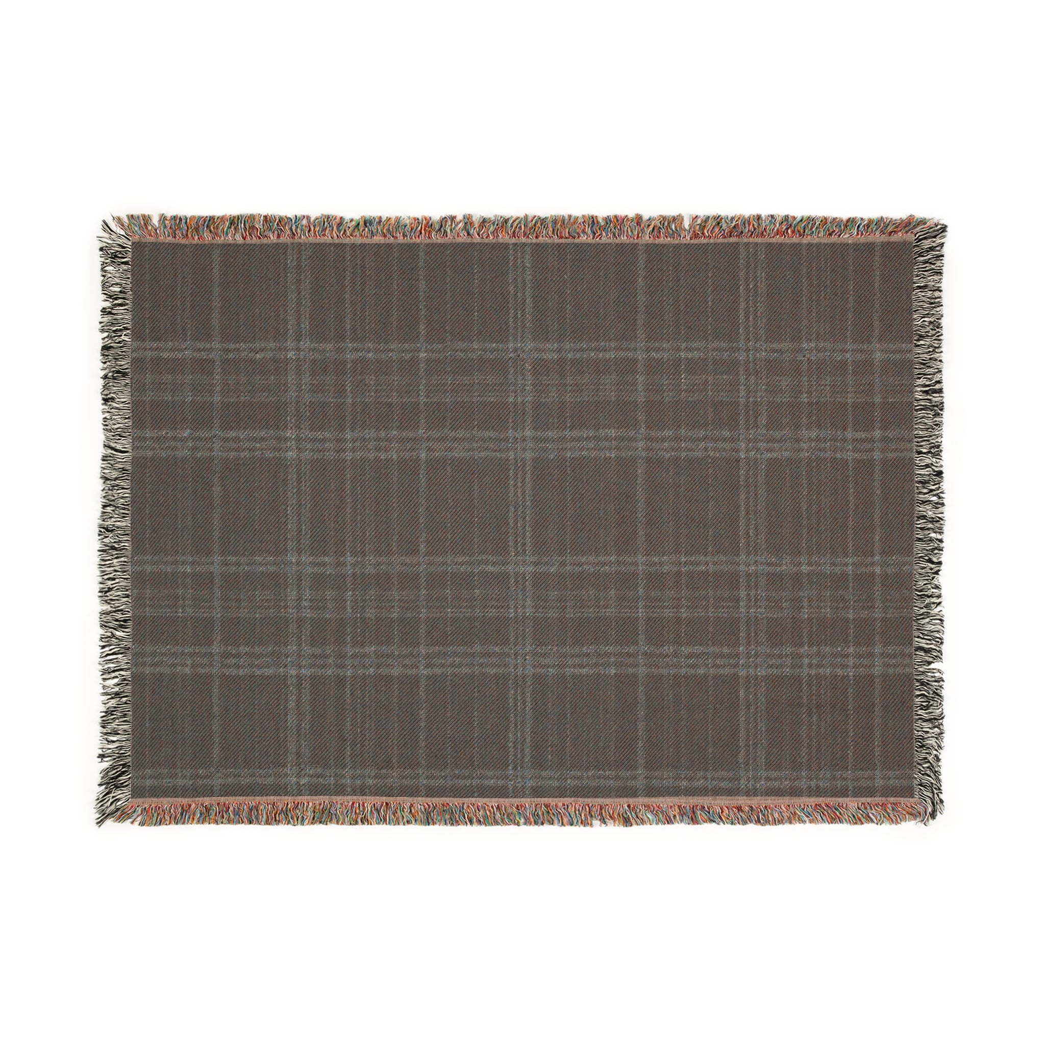 Cozy Plaid Woven Blanket - Warm Throw for Home Decor