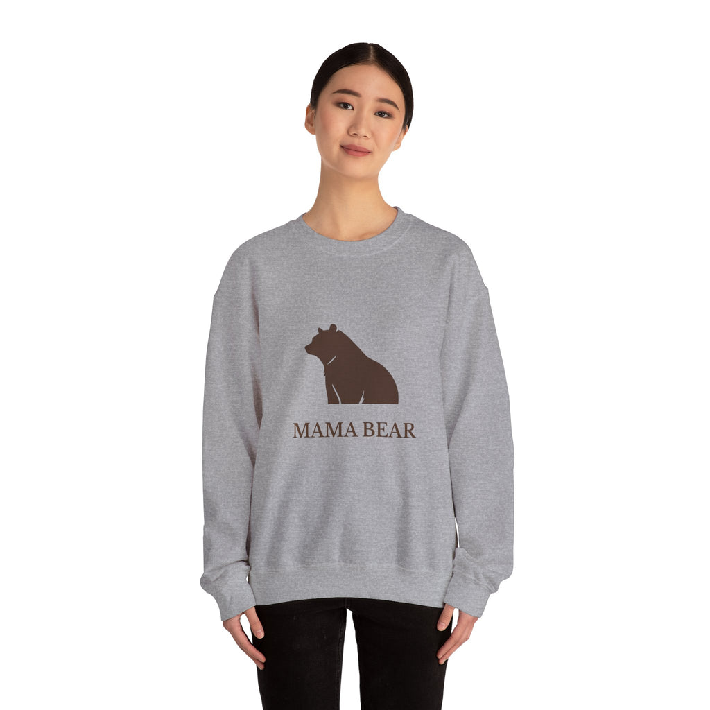 Mama Bear Unisex Crewneck Sweatshirt - Cozy Gift for Moms