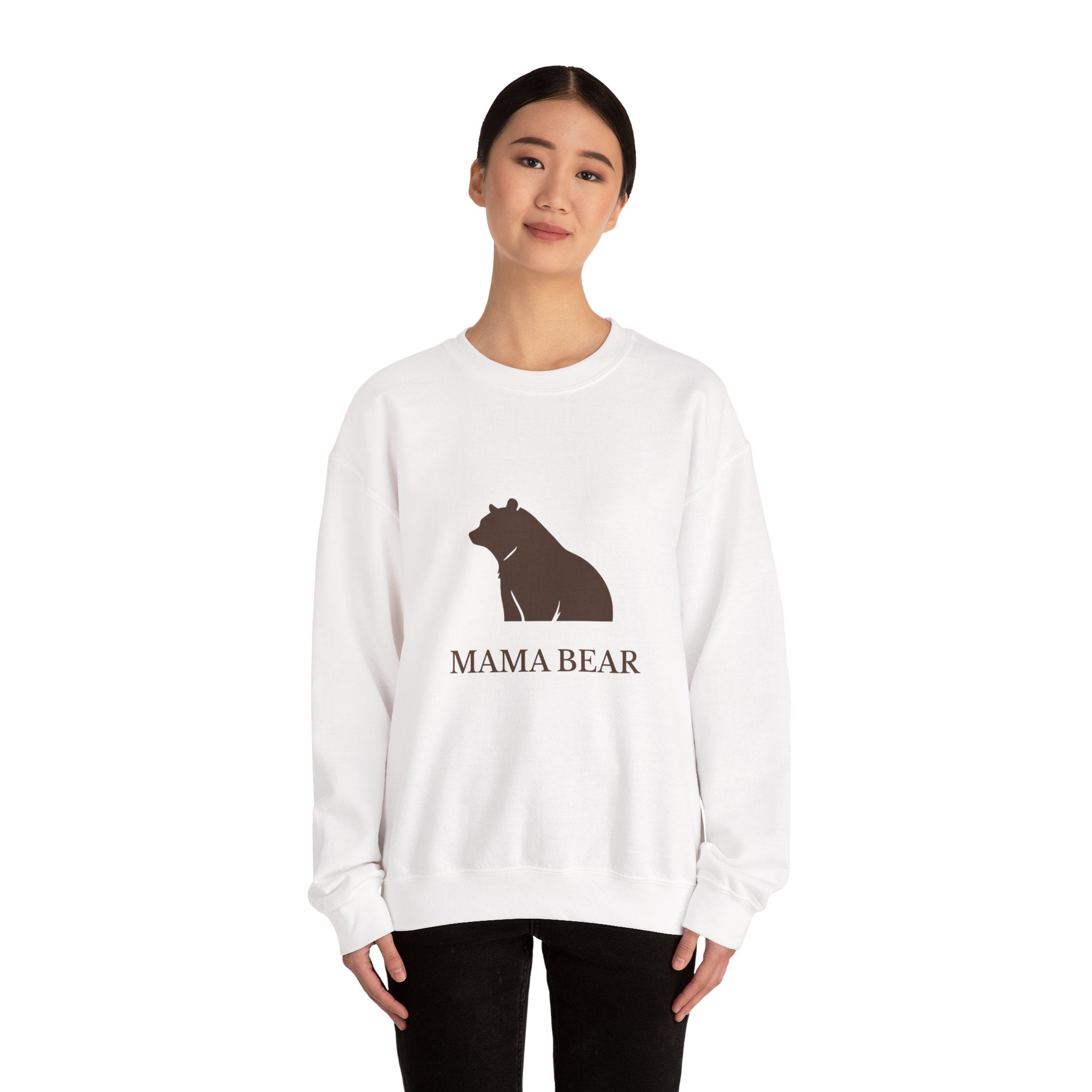 Mama Bear Unisex Crewneck Sweatshirt - Cozy Gift for Moms